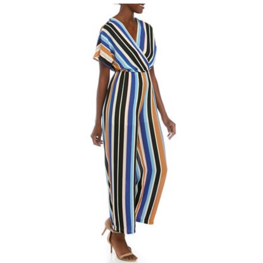NWT Striped  Jumpsuit Jumper